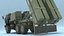 Mobile Surface Air Missile Launcher Truck Camo Simplified