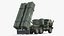 Mobile Surface Air Missile Launcher Truck Camo Simplified