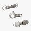 Silver Jewelry Clasps Collection