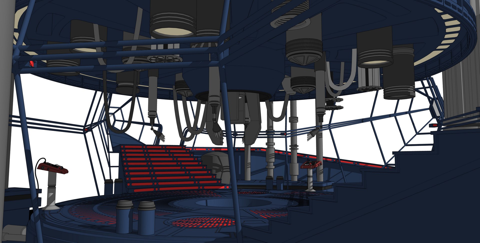 3D Carbon Freezing Room Model - TurboSquid 1403877