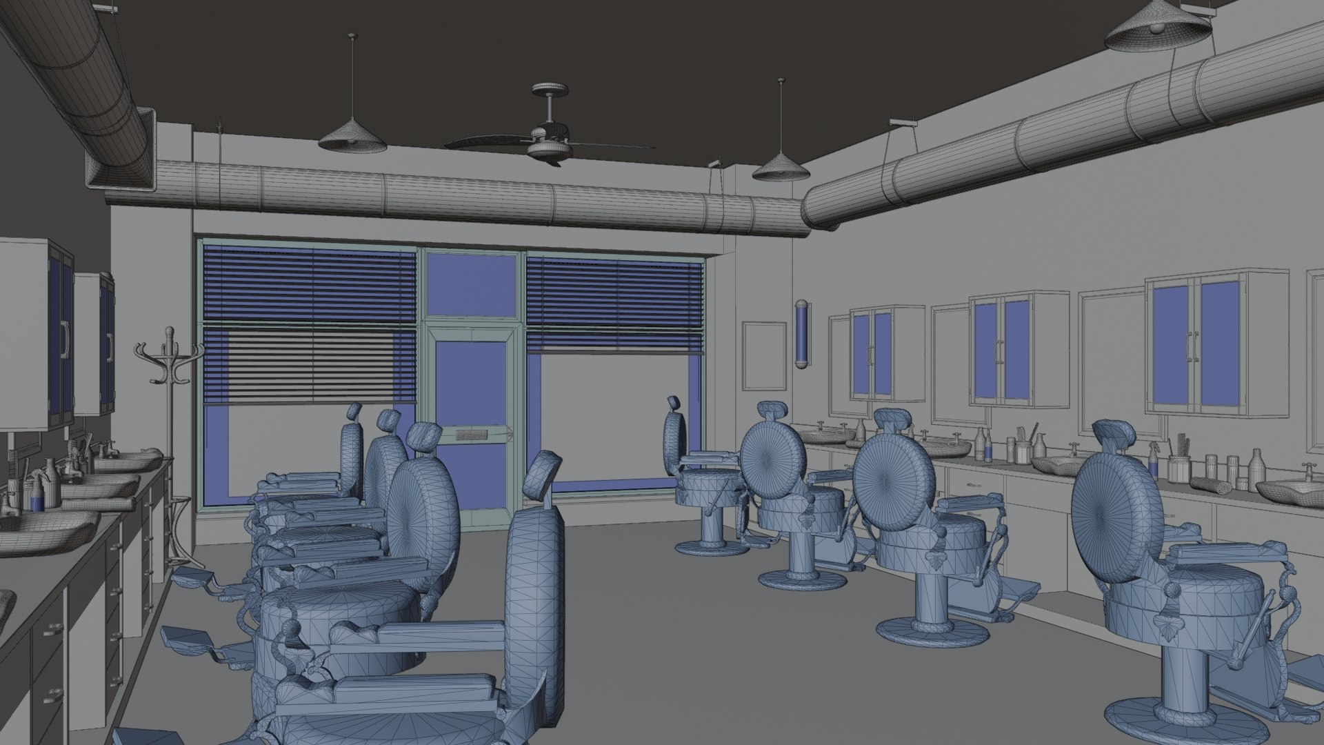3D model Barber Shop Interior Environment https://p.turbosquid.com/ts-thumb/ny/PKCQJN/Cc/wire1/jpg/1786453136/1920x1080/fit_q87/666bb20833fb065efd18005324fc920fbe7c1308/wire1.jpg