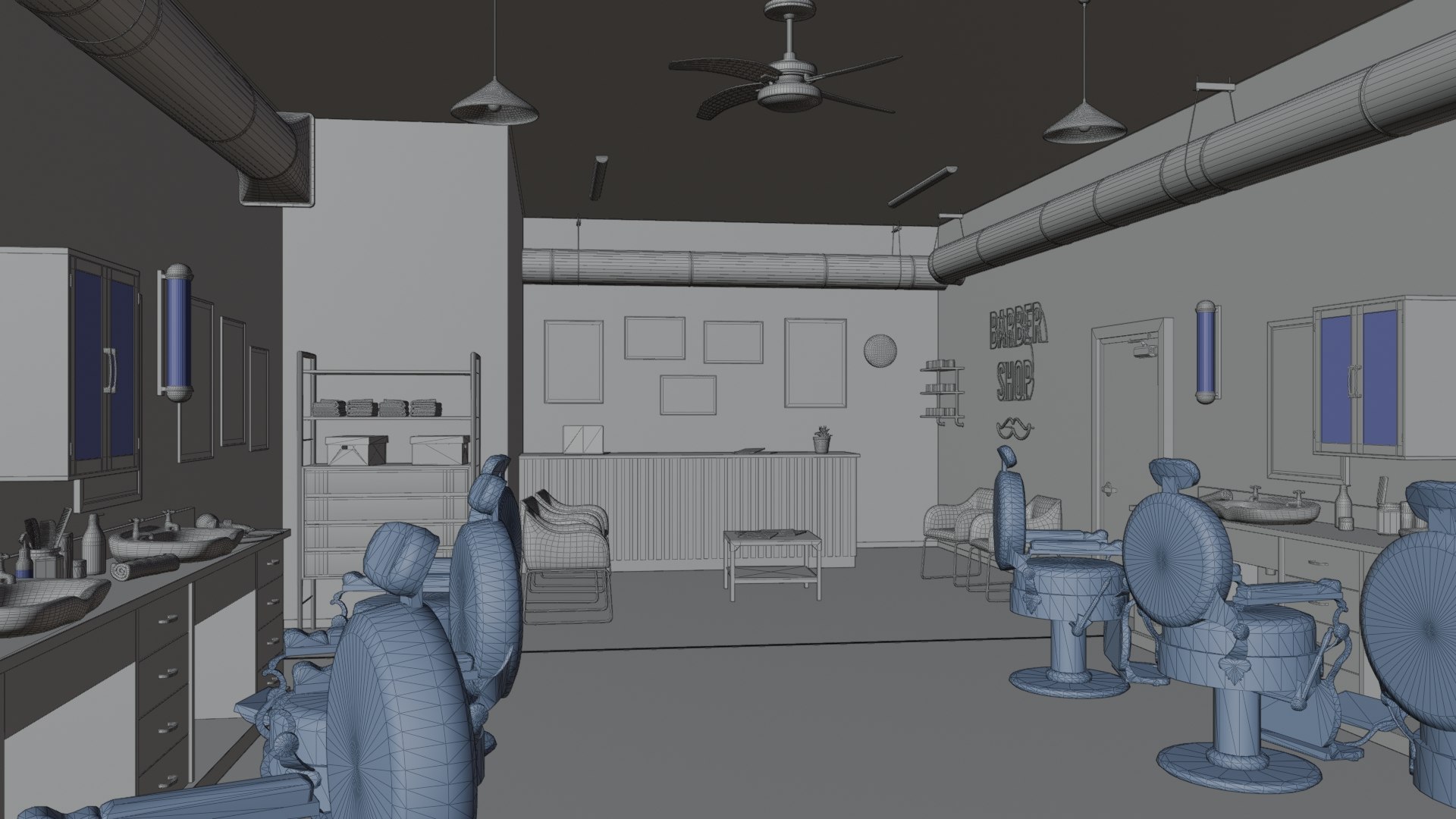 3D model Barber Shop Interior Environment https://p.turbosquid.com/ts-thumb/ny/PKCQJN/K9/wire2/jpg/1786453137/1920x1080/fit_q87/877ed572647359672492edd6ae54531b35c00ea3/wire2.jpg