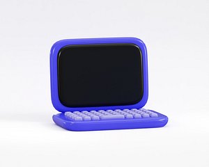 3D Laptop Computer