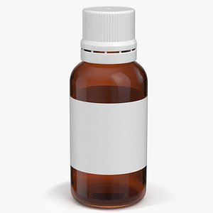 Amber Glass Bottle