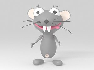 mouse character 3D model