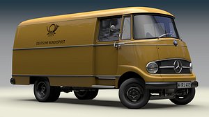 3D Mercedes Benz L319 1959