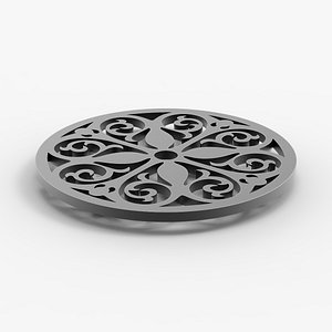 circle trivet 3D
