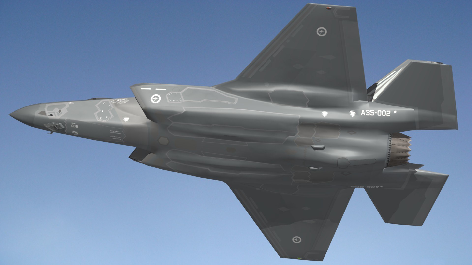 3D F35A RAAF https://p.turbosquid.com/ts-thumb/ny/VtgN8w/XA/f35auspr9/jpg/1634134674/1920x1080/fit_q87/e70d11548eef3e417f0ad6b1e63d326894dddb7b/f35auspr9.jpg