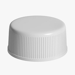 White Bottle Cap model