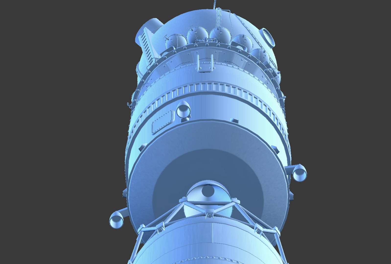 3D R-7 Rocket Vostok - TurboSquid 1305045