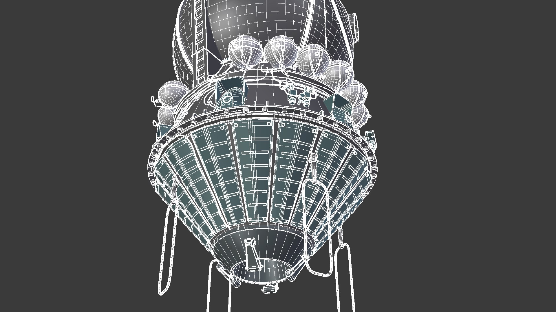 3D R-7 Rocket Vostok - TurboSquid 1305045