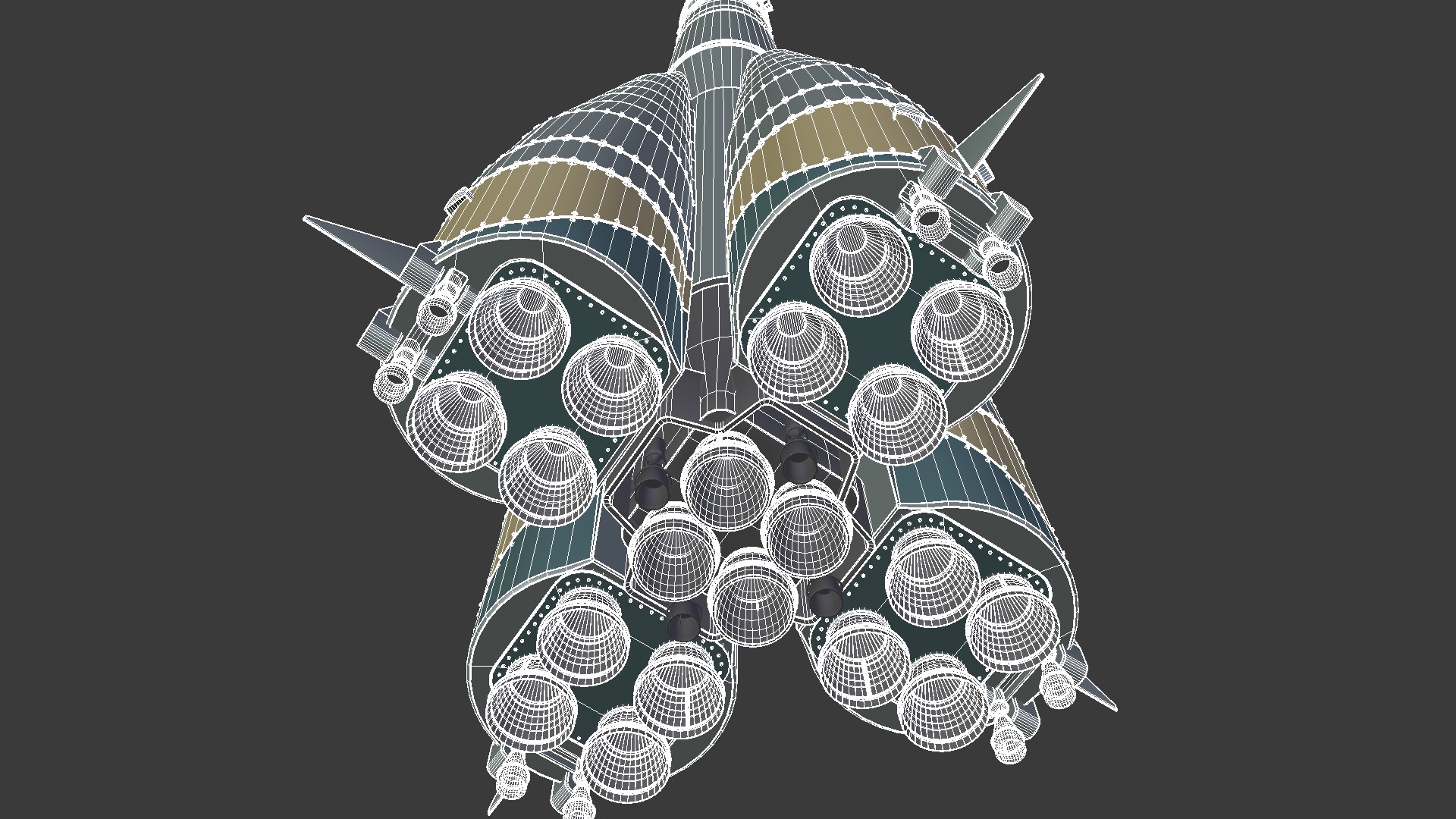 3D R-7 Rocket Vostok - TurboSquid 1305045
