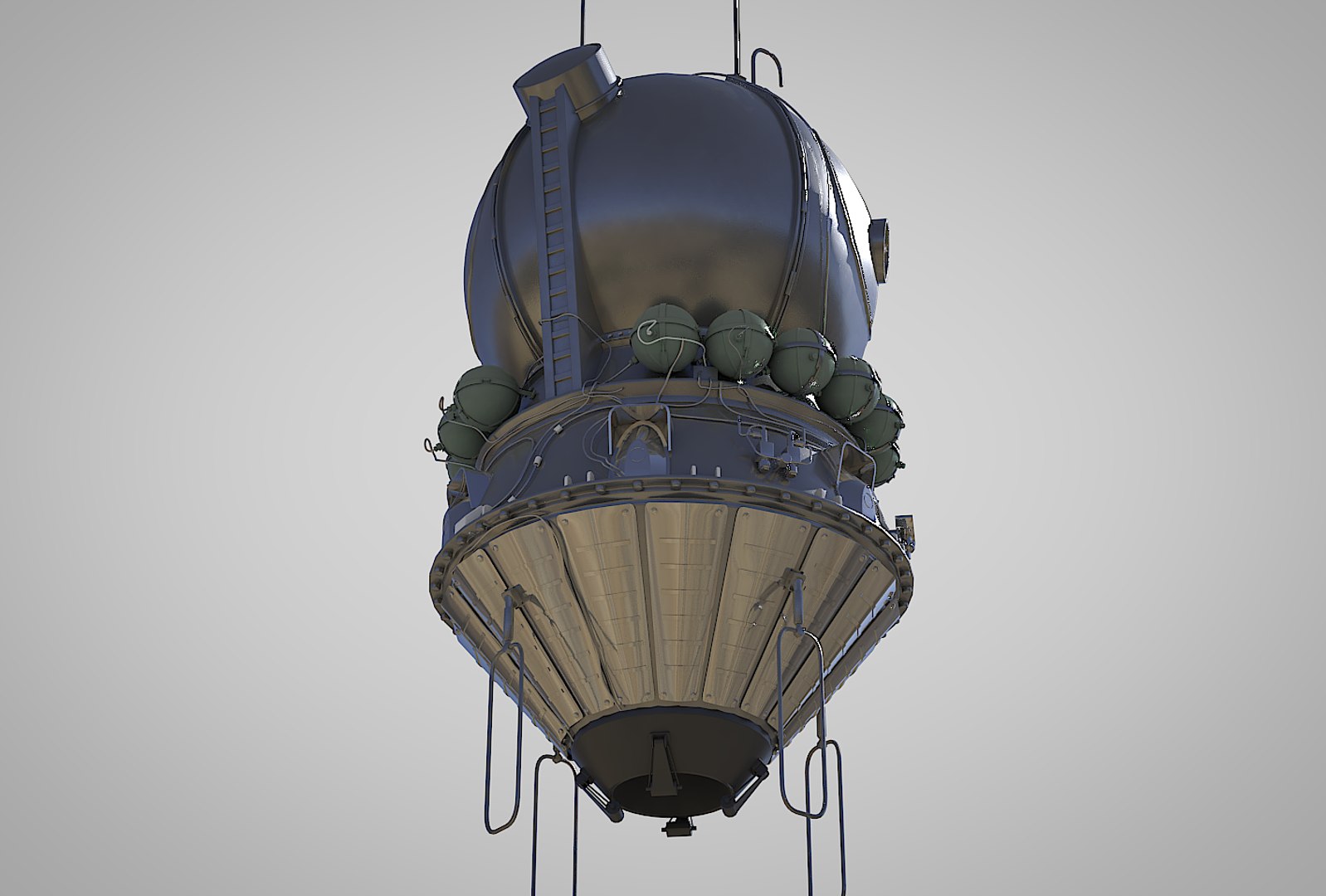 3D R-7 Rocket Vostok - TurboSquid 1305045
