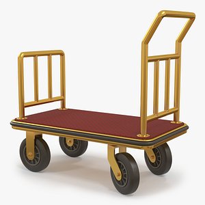 luggage trolley model