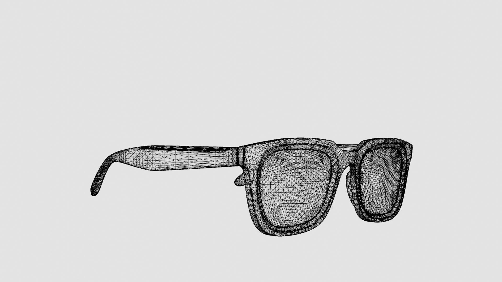 3D Model EOE EYEWEAR - He 49 Northern Black Glasses - TurboSquid 2215089