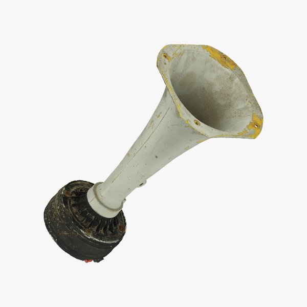Old Horn Loudspeaker Raw Scanned 3D model