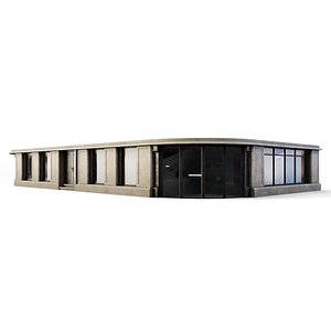 Tenement Building Ground Floor 3D model