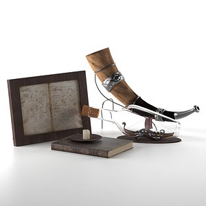 VIkings related decoration set