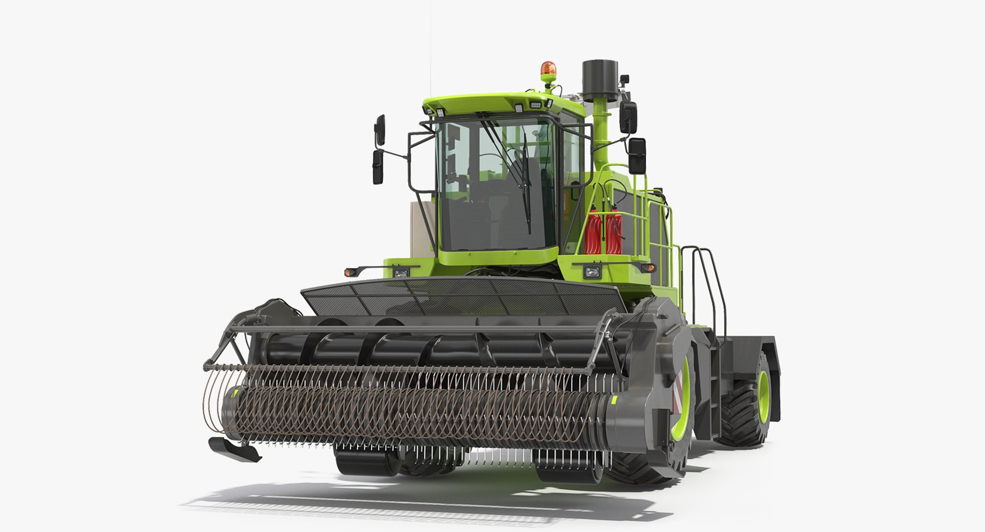 Forage Harvester Generic Clean 3D model preview