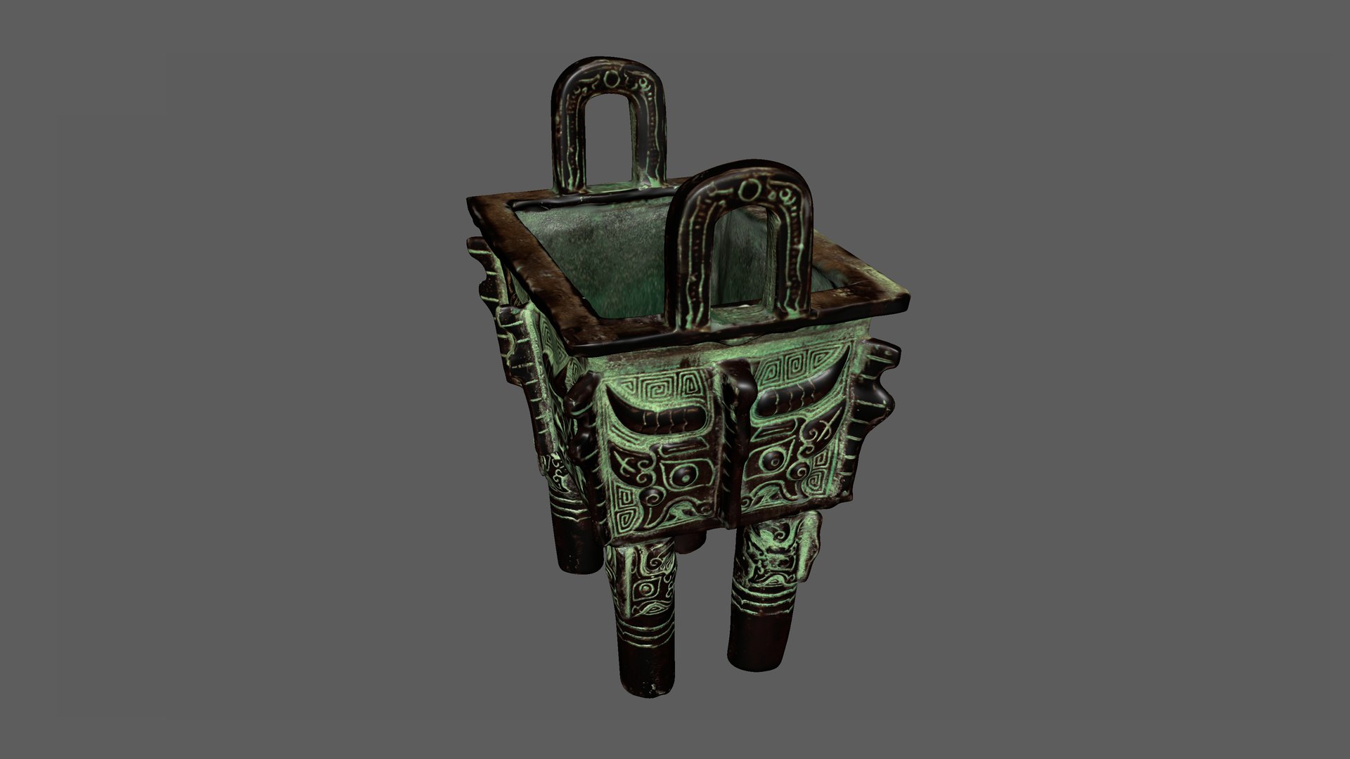 Ancient Chinese bronze tripod model https://p.turbosquid.com/ts-thumb/ny/xUil3g/nQ/cc2/jpg/1727262230/1920x1080/fit_q87/16ccfe52cc796b9dccba65161dd7404011ea530d/cc2.jpg