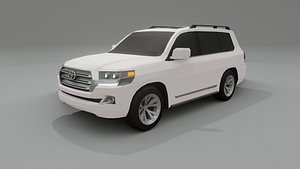 toyota land cruiser 3D model