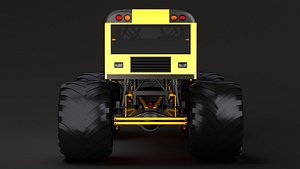 Monster Truck School Bus