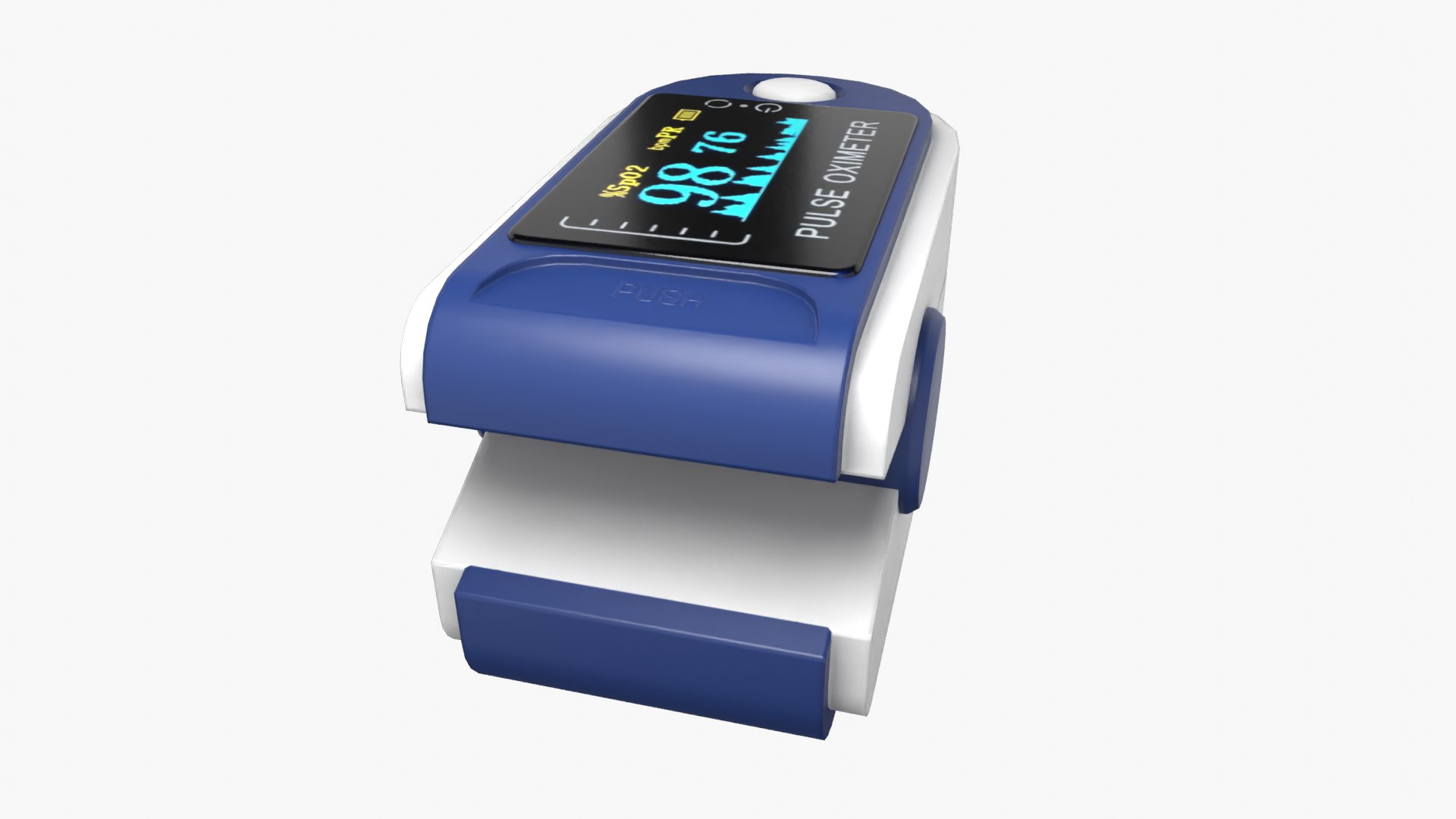 Pulse Oximeter 3D Model - TurboSquid 1930360