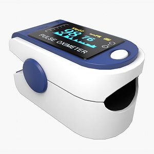Pulse Oximeter 3D model
