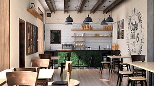 3D Coffee Shop