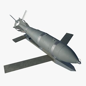 FAB500-M62 UMPK Russian Glide Bomb Game Ready PBR Model model