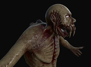 3D model mutant monster
