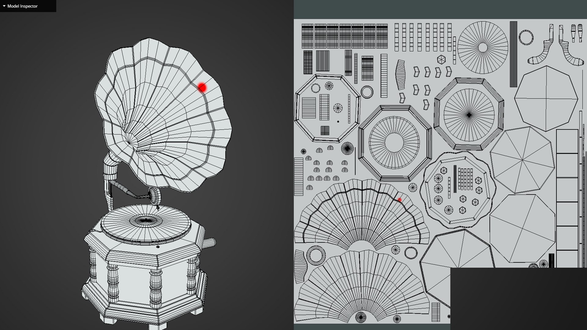 Game Ready Phonograph model - TurboSquid 2076846