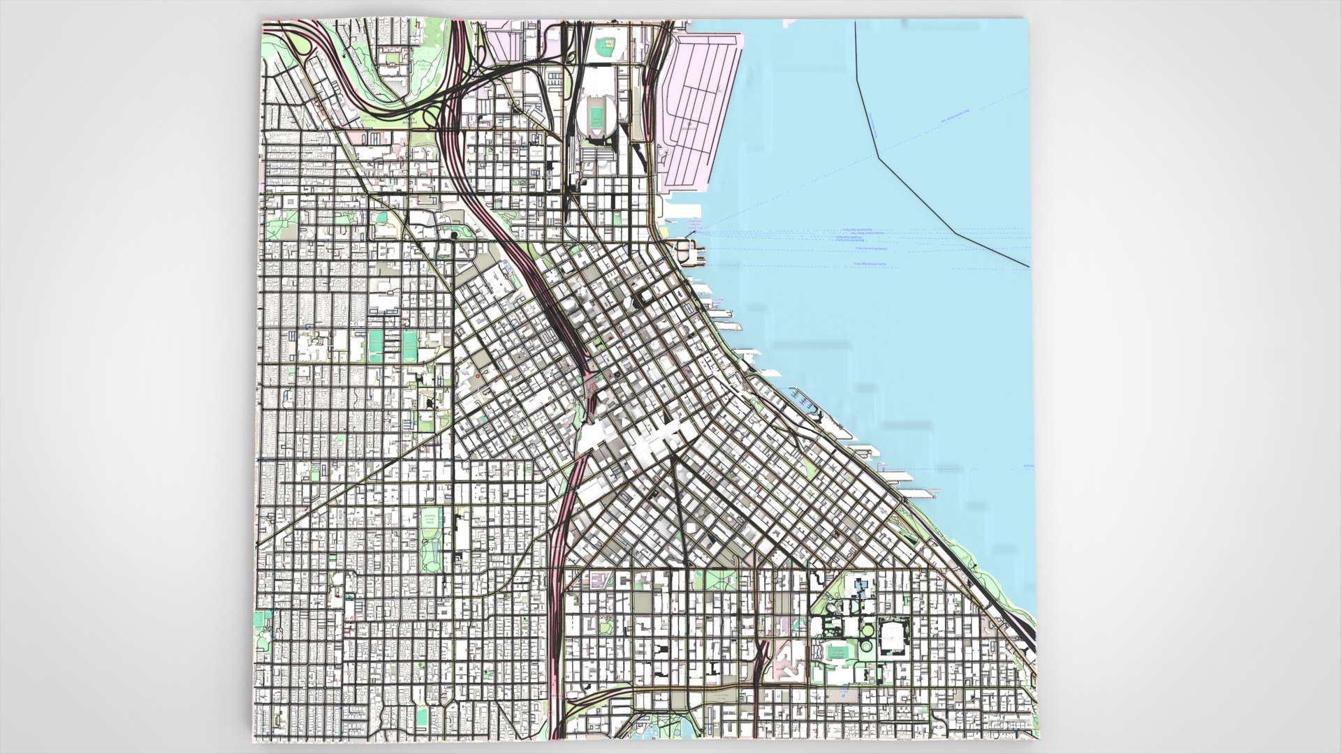 Cityscape Seattle Washington USA 3D Model - TurboSquid 2416200