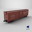 PRR X58B Cushioned Boxcar