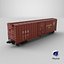 PRR X58B Cushioned Boxcar