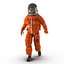 rigged astronauts 3 spacesuit 3d max