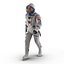 rigged astronauts 3 spacesuit 3d max