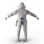 rigged astronauts 3 spacesuit 3d max