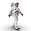 rigged astronauts 3 spacesuit 3d max