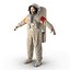 rigged astronauts 3 spacesuit 3d max