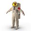 rigged astronauts 3 spacesuit 3d max