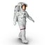 rigged astronauts 3 spacesuit 3d max