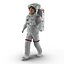rigged astronauts 3 spacesuit 3d max