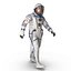 rigged astronauts 3 spacesuit 3d max