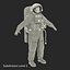 rigged astronauts 3 spacesuit 3d max
