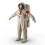 rigged astronauts 3 spacesuit 3d max