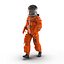 rigged astronauts 3 spacesuit 3d max