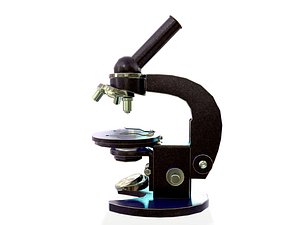 microscope of the times of the USSR 3D