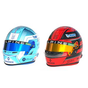 F1 Alpine Team Helmets