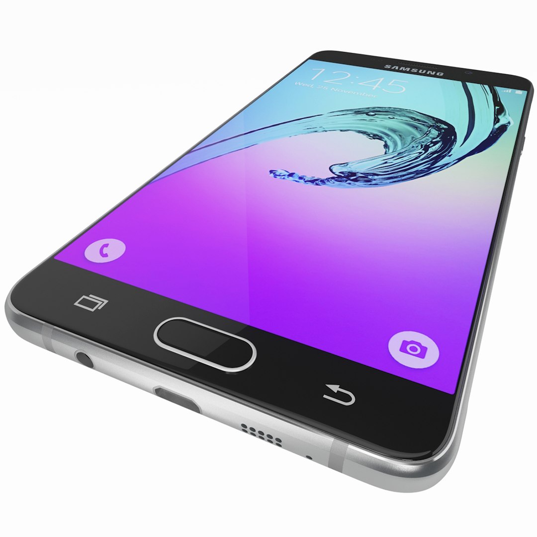 3d Realistic Samsung Galaxy A5 Model